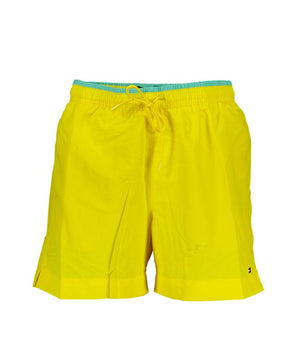 Tommy Hilfiger Yellow Nylon Swimwear