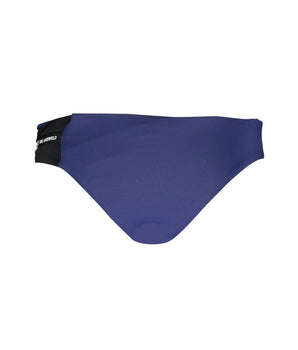 Karl Lagerfeld Blue Elastane Swimwear