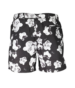 Karl Lagerfeld Black Polyester Swimwear