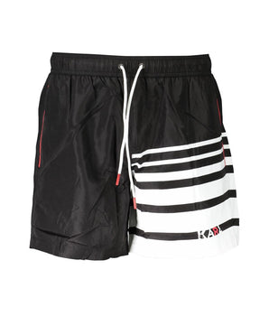 Karl Lagerfeld Black Polyester Swimwear