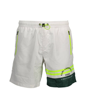 Karl Lagerfeld White Polyester Swimwear