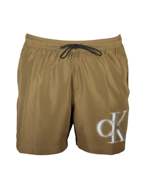 Calvin Klein Brown Polyester Swimwear