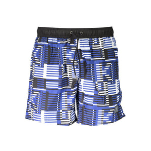 Karl Lagerfeld Blue Polyester Swimwear