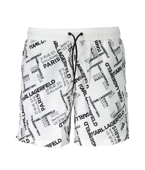 Karl Lagerfeld White Polyester Swimwear