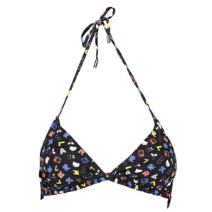 Karl Lagerfeld Black Elastane Swimwear
