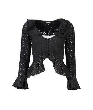 Desigual Black Cotton Shirt