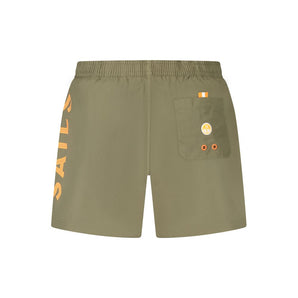 North Sails Green Cotton Swimwear