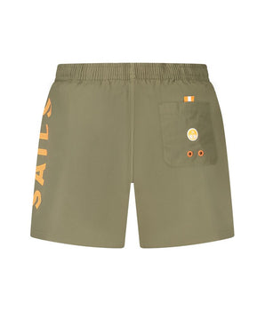 North Sails Green Cotton Swimwear