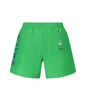North Sails Green Cotton Swimwear