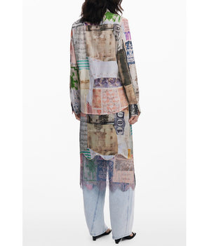 Desigual Beige Cotton Shirt