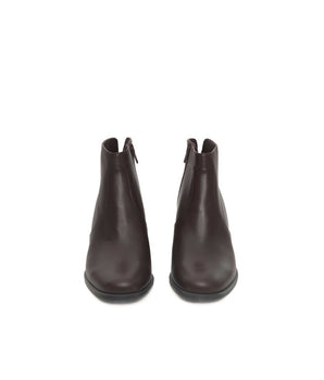 Cerruti 1881 Burgundy Cowhide Women Boot