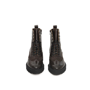 Cerruti 1881 Brown Cowhide Women Boot
