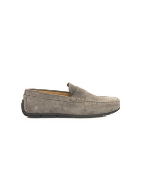 Cerruti 1881 Gray Cowhide Men's Loafer