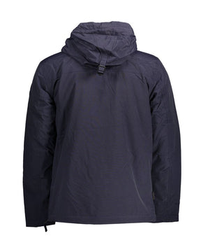 Napapijri Blue Polyamide Jackets & Coat