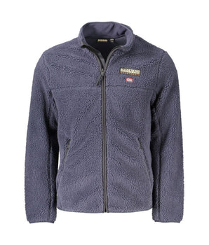 Napapijri Blue Polyester Men Sweater