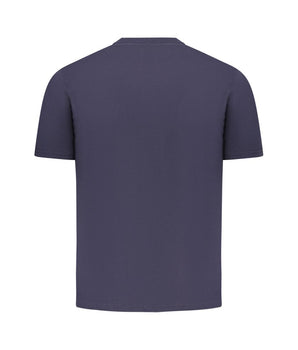 Napapijri Blue Cotton Men T-Shirt