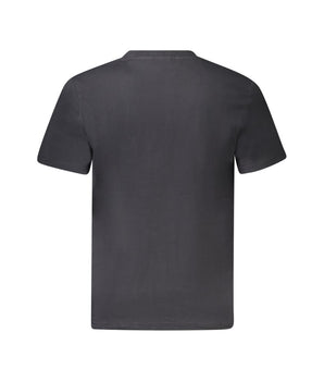 Napapijri Black Cotton Men T-Shirt