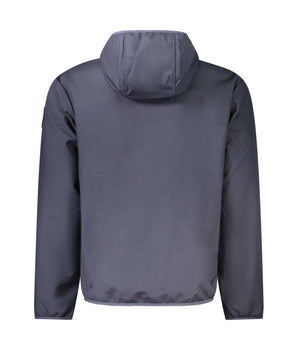 Napapijri Blue Polyester Men Jacket