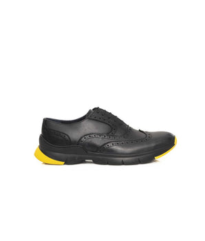 Cerruti 1881 Gray Cowhide Men's Oxford Shoe