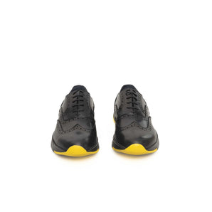 Cerruti 1881 Gray Cowhide Men's Oxford Shoe