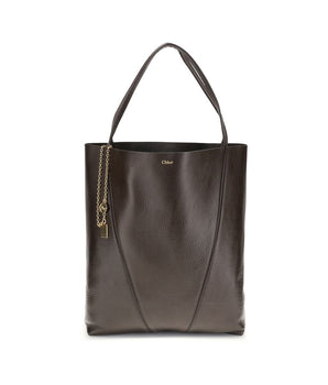 Chloé Brown Calf Leather Bos Taurus Shoulder Bag