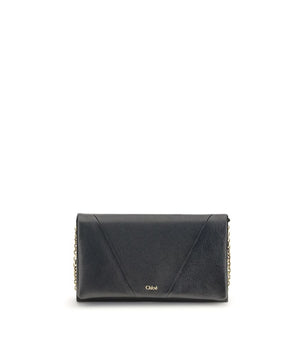 Chloé Black Calf Leather Bos Taurus Wallet