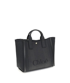 Chloé Black Cotton Handbag
