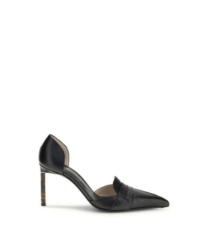 Tom Ford Black Leather High Heel Pumps