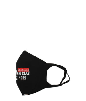 Dsquared² Black Polypropylene Facemask