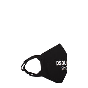 Dsquared² Black Polipropilene Facemasks