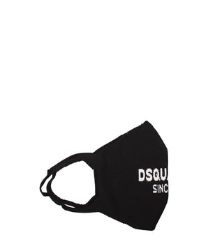 Dsquared² Black Polypropylene Facemask