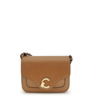 Coccinelle Brown Leather Shoulder Bag