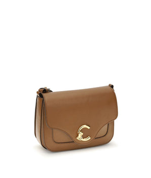 Coccinelle Brown Leather Shoulder Bag