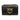 PINKO Black Leather Love One Mini Shoulder Bag
