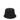 Palm Angels Black Cotton Bucket Hats