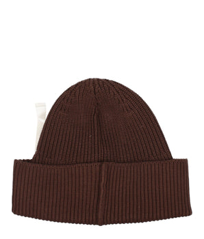 Jacquemus Brown Cotton Beanie