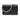 PINKO Black Leather Love Click Mini Shoulder Bag