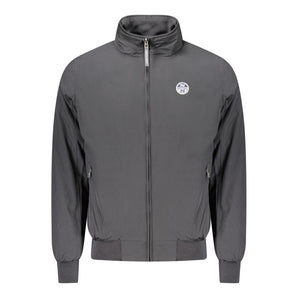 North Sails Black Polyester Jackets & Coat