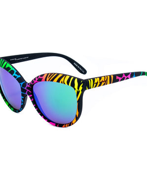 Italia Independent Multicolor Acetate Sunglasses