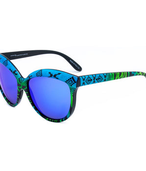 Italia Independent Multicolor Acetate Sunglasses