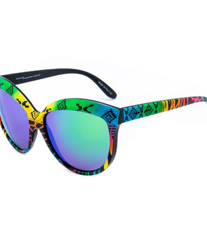 Italia Independent Multicolor Acetate Sunglasses
