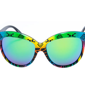 Italia Independent Multicolor Acetate Sunglasses