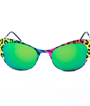 Italia Independent Multicolor Metal Sunglasses