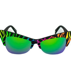 Italia Independent Multicolor Acetate Sunglasses