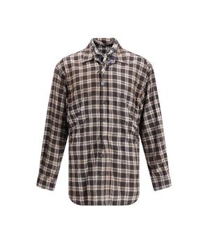 Dsquared² Standard Brown Cotton Shirt