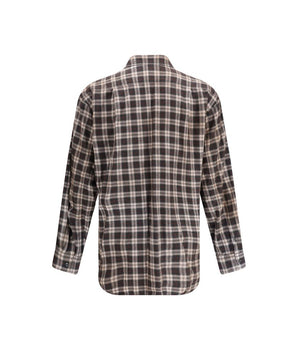 Dsquared² Standard Brown Cotton Shirt