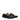Versace Black Leather Slip-On Loafers
