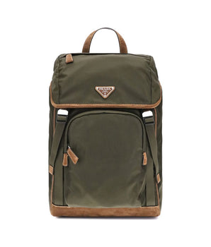 Prada Green Recycled Polyamide Backpack