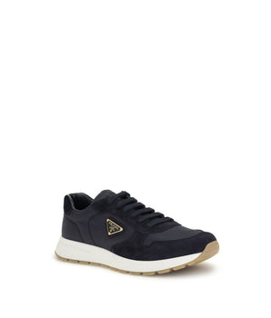 Athletic Prada Blue Recycled Polyamide Sneakers