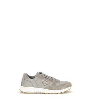 Athletic Prada Gray Recycled Polyamide Sneakers